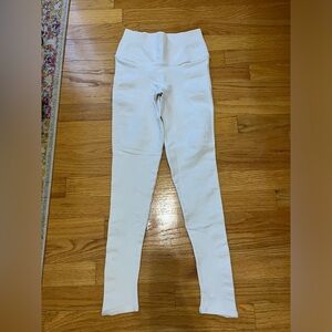 Nux white leggings